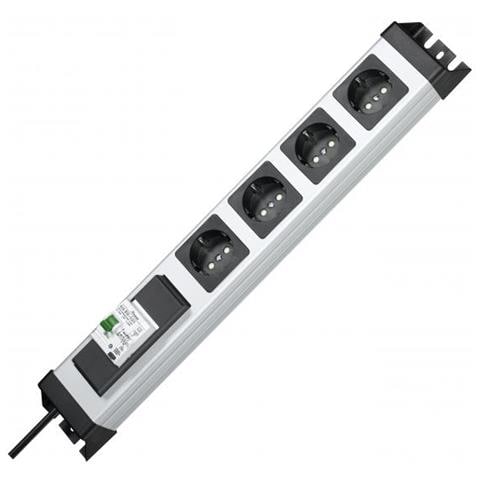 Kopp Powerversal 4ac Outlet (s) 1.4m Nero, Grigio Prolunghe E Multiple - Foto 1