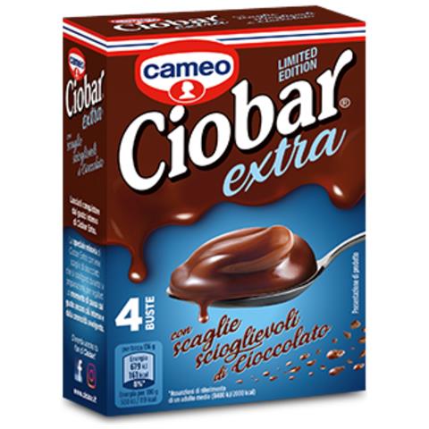Cameo Ciobar Extra Con Scaglie Di Cioccolato Confezione 4 Buste Da 25 Grammi - Foto 1
