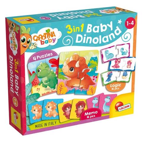 Gioco Educativo Lisciani 92569 Carotina Baby Dinoland - Foto 1
