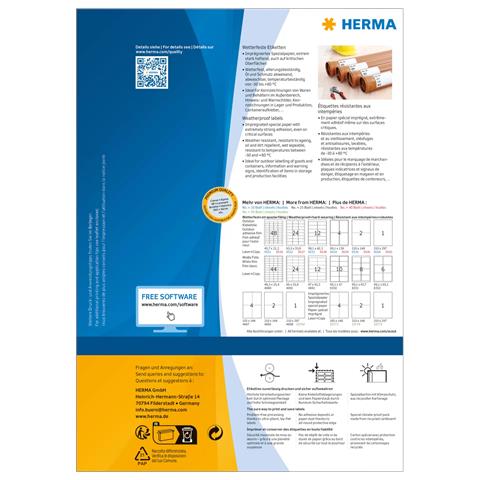 10775 etichetta per stampante Bianco Etichetta per stampante autoadesiva - Foto 4