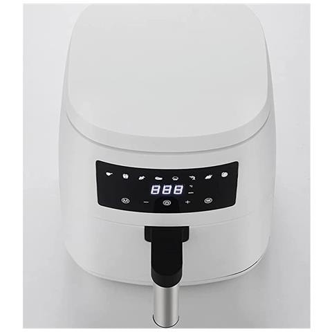 Friggitrice ad Aria FRE-SS-10810 Capacità 4.5 Litri 1500 Watt Colore Bianco - Foto 6