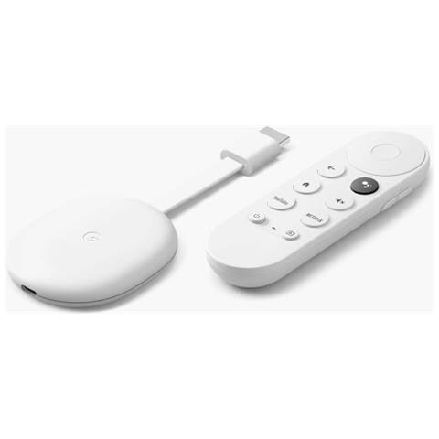 Chromecast with TV HDMI 4K Ultra HD Android Colore Bianco - Foto 2