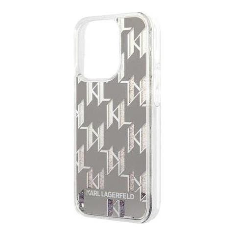 Hard Cover Liquid Glitter Monogram Silver, Fr Iphone 14 Pro, Klhcp14llmnmk (klhcp14llmnms) - Foto 1