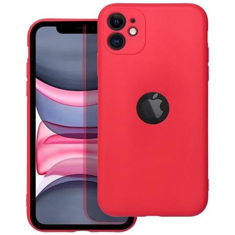 Custodia Tpu Silicone Cover Soft-case Per Apple Iphone 11 Red - Foto 1