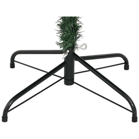 Albero Natale Artificiale Incernierato Con Neve Fioccata 240 Cm - Foto 9