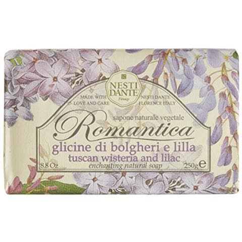 Romantica Incantevole Sapone Naturale - Glicine Toscano E Lilla 250g88oz - Foto 1