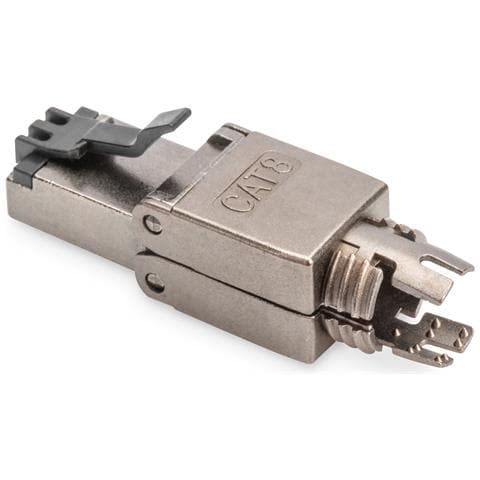 Connettore di terminazione CAT 8.I, schermato, attacco di montaggio senza attrezzi - Foto 1