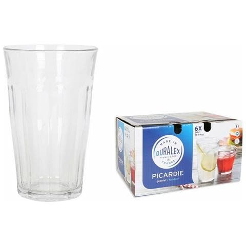 Set Di Bicchieri Picardie Trasparente 500 Ml 6 Pezzi (4 Unità) - Foto 3