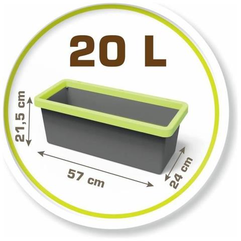 Vaso Rettangolare Da Balcone Smoby - Foto 2