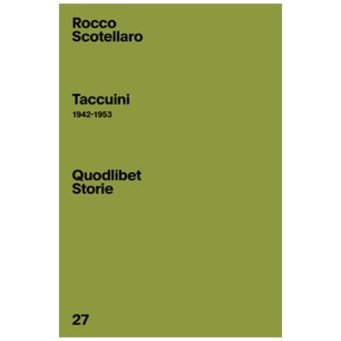 Rocco Scotellaro - Taccuini (1942-1953) - Foto 1