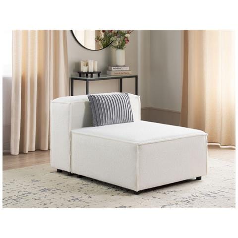 Sezione A 1 Posto Ardal Bouclé Bianco Sporco - Foto 1