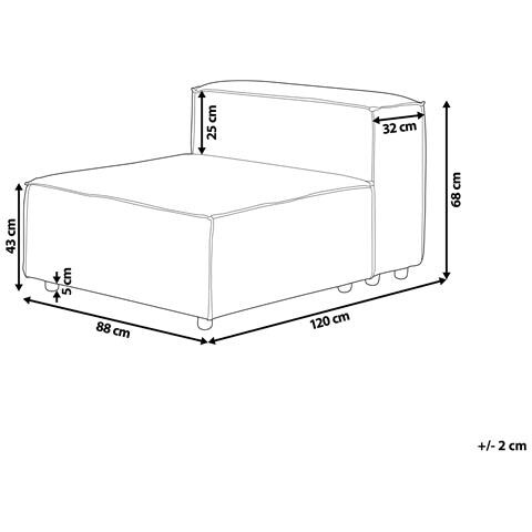 Sezione A 1 Posto Ardal Bouclé Bianco Sporco - Foto 13