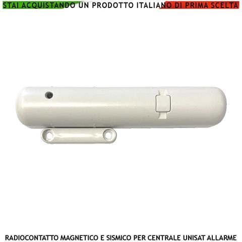 Radiocontatto Incorpora Sensore Magnetico E Sismico 2 Ingressi Per Sensori Remoti Autonomi Contaimpulsi Regolabili Da - Foto 1