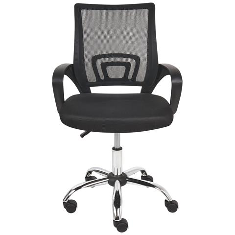 Sedia Da Ufficio Solid Nero - Foto 7