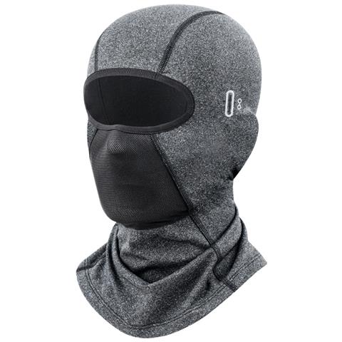 Passamontagna Invernale Con Cappuccio/maschera Da Sci Black - Foto 2