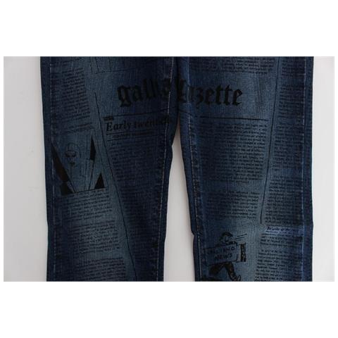 Jeans Bootcut Slim Fit In Misto Cotone Lavato Blu - W24 - Foto 5