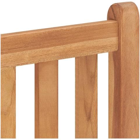 Set da Pranzo per Esterni 7 pz in Legno Massello di Teak - Foto 2