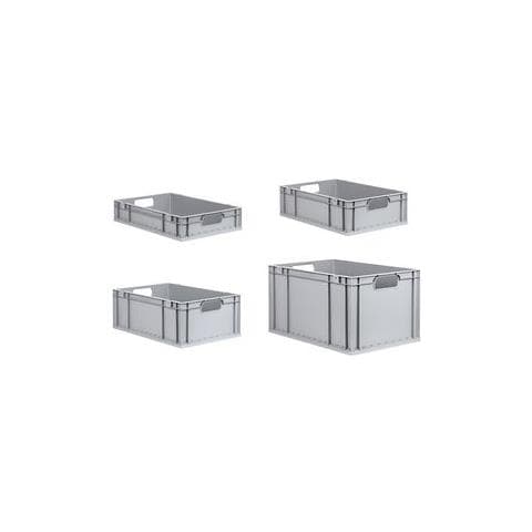 Aufbewahrungsbox Profiplus Euroeco O622, Grau Eurobox Aus Pp, Offene Griffe, Widerstandsfhig Gegen - 1 Stck (456813) - Foto 1