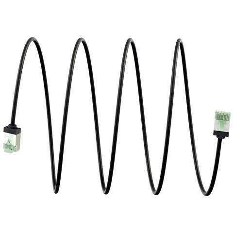 74355 cavo di rete Nero 3 m Cat8.1 U /FTP (STP) - Foto 5