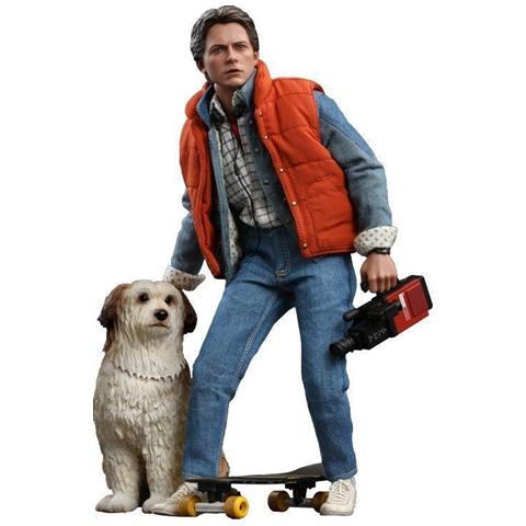 Figurina Mms573 -  Back To The Future - Marty Mcfly & Einstein - Foto 1