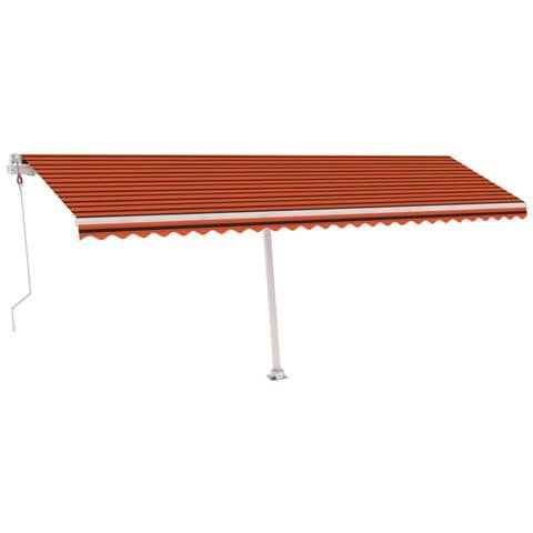 Lusso Casadino -  Tenda Da Sole Autoportante Automatica 600x300cm Arancio Marrone - Foto 1