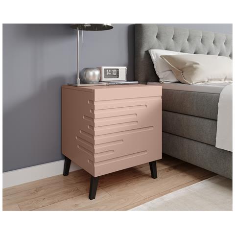 NOVA SZF RO comodino 1 cassetto /cassetti Rosa - Foto 2