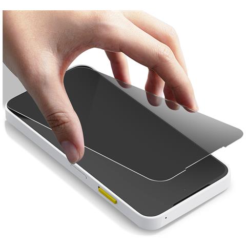 Vetro Temperato Originale Per Fairphone 6 Xensation Anti Spia Infrangibile, Nero Transparente - Foto 5