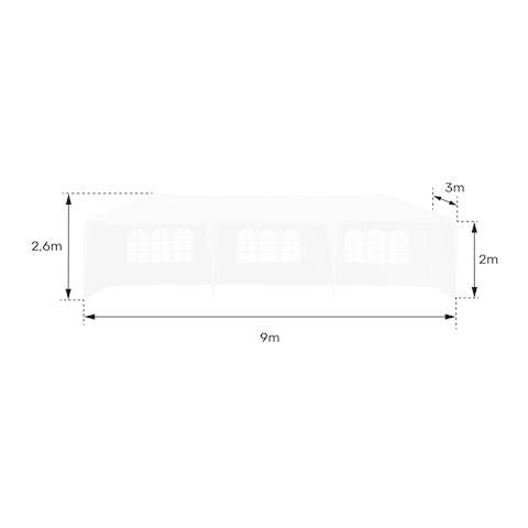 Tenda Per Ricevimenti 3 × 9 M Alizé - Foto 5