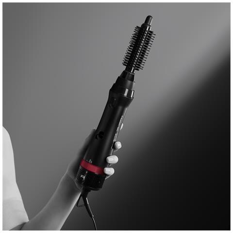 Express Style CF634L Spazzola ad aria calda Caldo Nero, Rosso 800 W 1,8 m - Foto 2