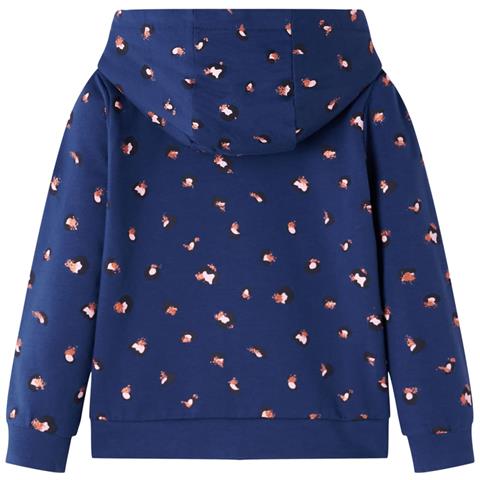 Felpa con Cappuccio per Bambini Blu Marino 104 - Foto 2