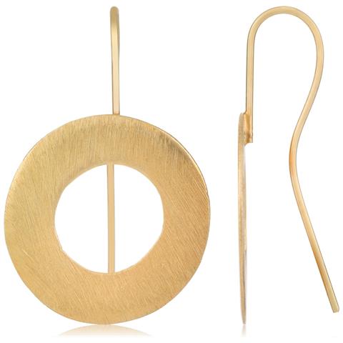 Orecchino A Gancio In Oro ""saturno"" Oro - Foto 1