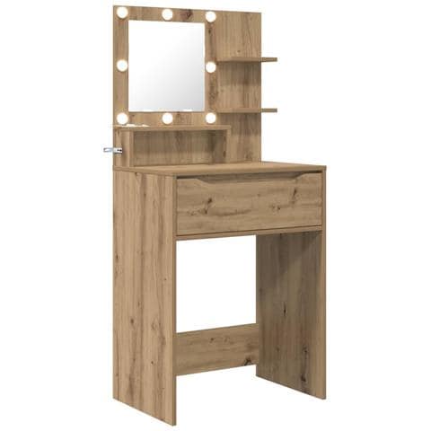 Tavoli da Trucco per Camera da Letto Rovere artigianale - Foto 1