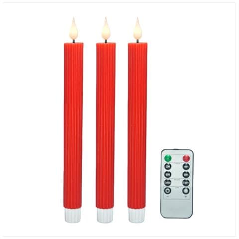 Candele Led Senza Fiamma Con Telecomando E Effetto Goccia D'acqua - Perfette Per Matrimoni E Natale - Foto 1