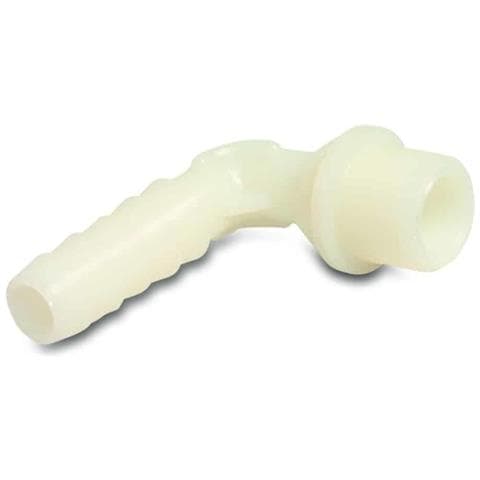 Raccordo Tubo 16mm Angolare In Plastica Con Portagomma 1/2 - Foto 1