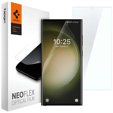 Pellicola Protettiva Per Galaxy S23 Ultra 2 Pezzi Ultrasottile, Trasparente - Foto 2