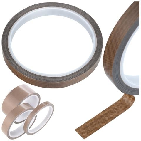 Nastro Teflonato Per Saldatrice 30mm X 10m - Resistenza Termica -70°c A +300°c | Fibra Di Vetro, Ptfe | Isolamento E Protezione - Foto 1