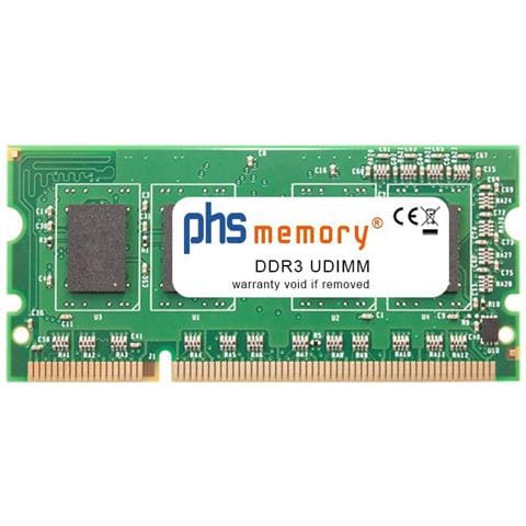 Memoria Phs 1gb Ram Compatibile Con Kyocera Taskalfa Pa4500ci Ddr3 Udimm 1333mhz Pc3l-10600u (sp523688) - Foto 1