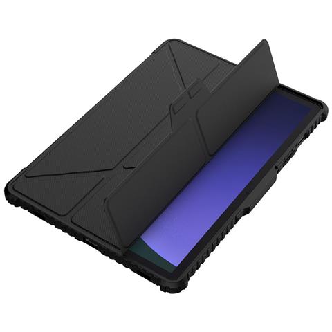 Cover per Galaxy Tab S10 FE - Pelle /PU, Nero, Auto Wake /Sleep - Foto 2