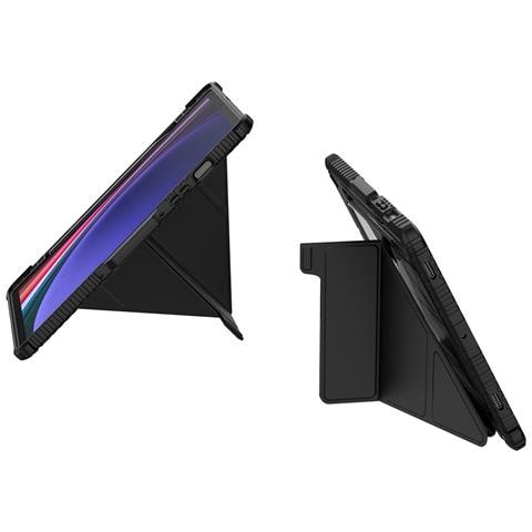 Cover per Galaxy Tab S10 FE - Pelle /PU, Nero, Auto Wake /Sleep - Foto 4