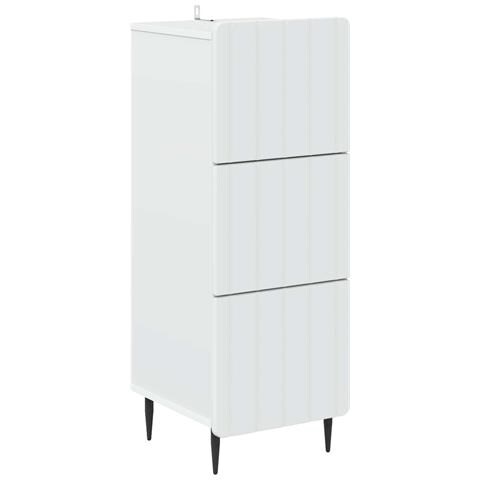 Mobile con Cassetti Bianco 33 x 34,5 x 92 cm - Foto 1