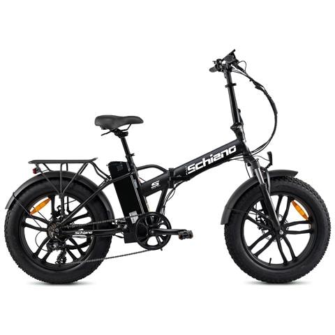 Fat Bike Pieghevole 20'' Telaio Alluminio 250w 48v 15ah Nero Opaco cerchi in lega - Foto 2