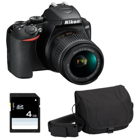 D3500 + 18-55mm VR + custodia + SD da 4 GB - Foto 1
