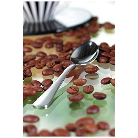 Sylvia - Set Da 12 Cucchiaini Da Espresso Sylvia In Acciaio Inox 18/0 Lucido, In Scatola Di Cartone Bianco - Foto 2