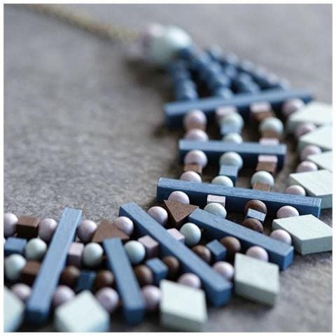 80 Perline Di Legno Triangoli 5 Mm - Foto 4