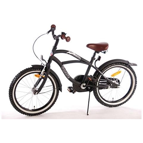 Volare Black Cruiser, Bici Da Ragazzo, Nero Opaco, 18-inch - Foto 2