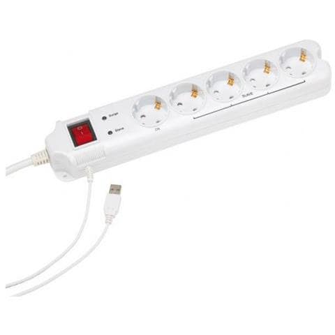 Pcw-ms2g - Berspannungsschutz - Wechselstrom 250 V - 5 Ausgangsstecker (pcw-ms-2g)  - Foto 2
