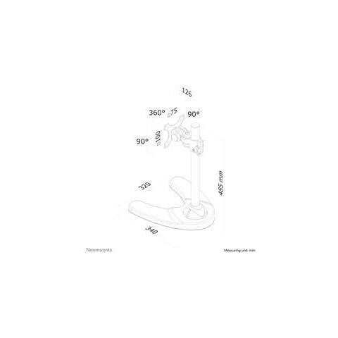 FPMA-D700 Supporto da Scrivania per Monitor - Foto 6