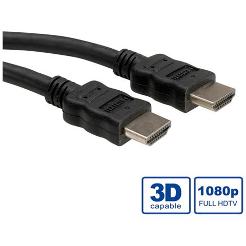 Hama Cavo HDMI Ultra HD 8K, 2 Metri, HDMI, High Speed With Ethernet Connettoridorati Spine In Metallo Ferrite 5 Stelle Pidhma7122186