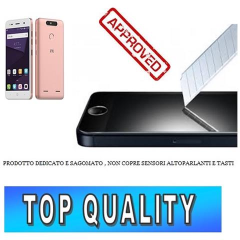Tempered Glass Screen Protector Pellicola Vetro Temprato Zte Blade V8 Mini - Foto 1