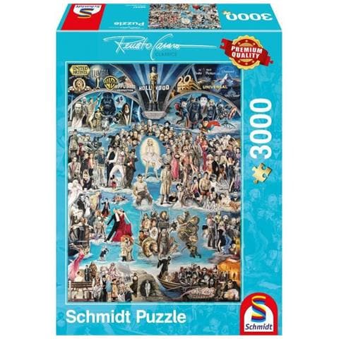 Puzzle Xxl Hollywood, 3000 Pezzi - Foto 1
